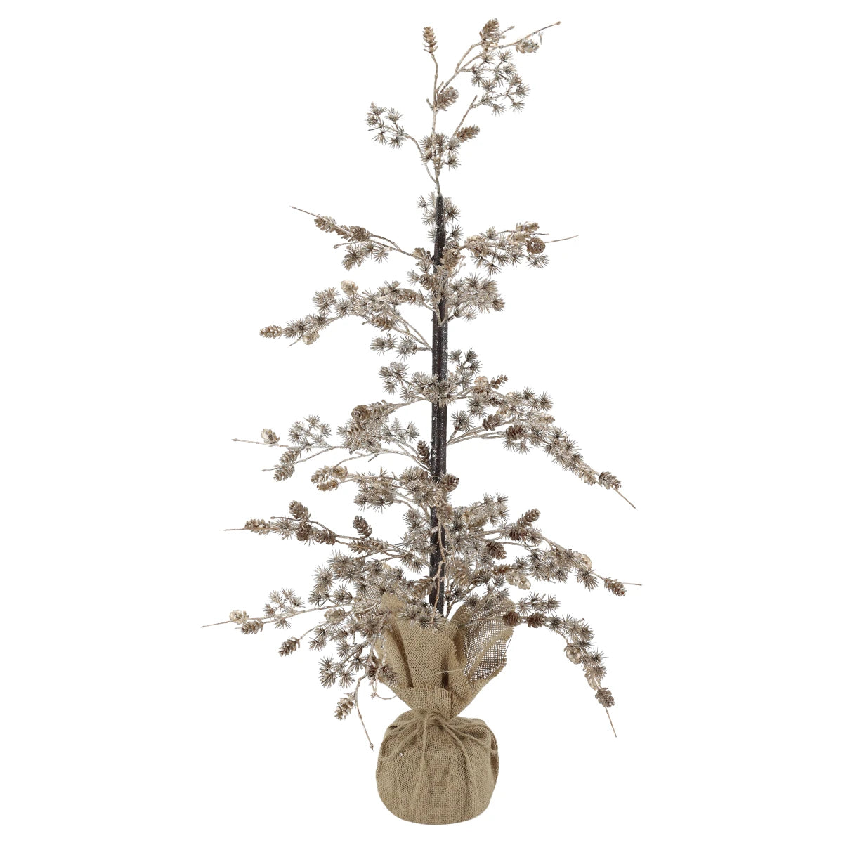 Chic Antique Træ - kogler/glimmer - 90 cm