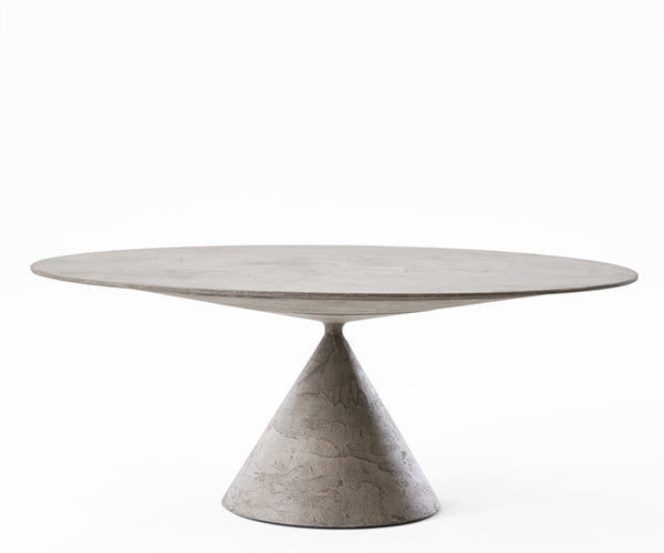 Desalto Clay Bord - Stone Finish - Ø120cm.
