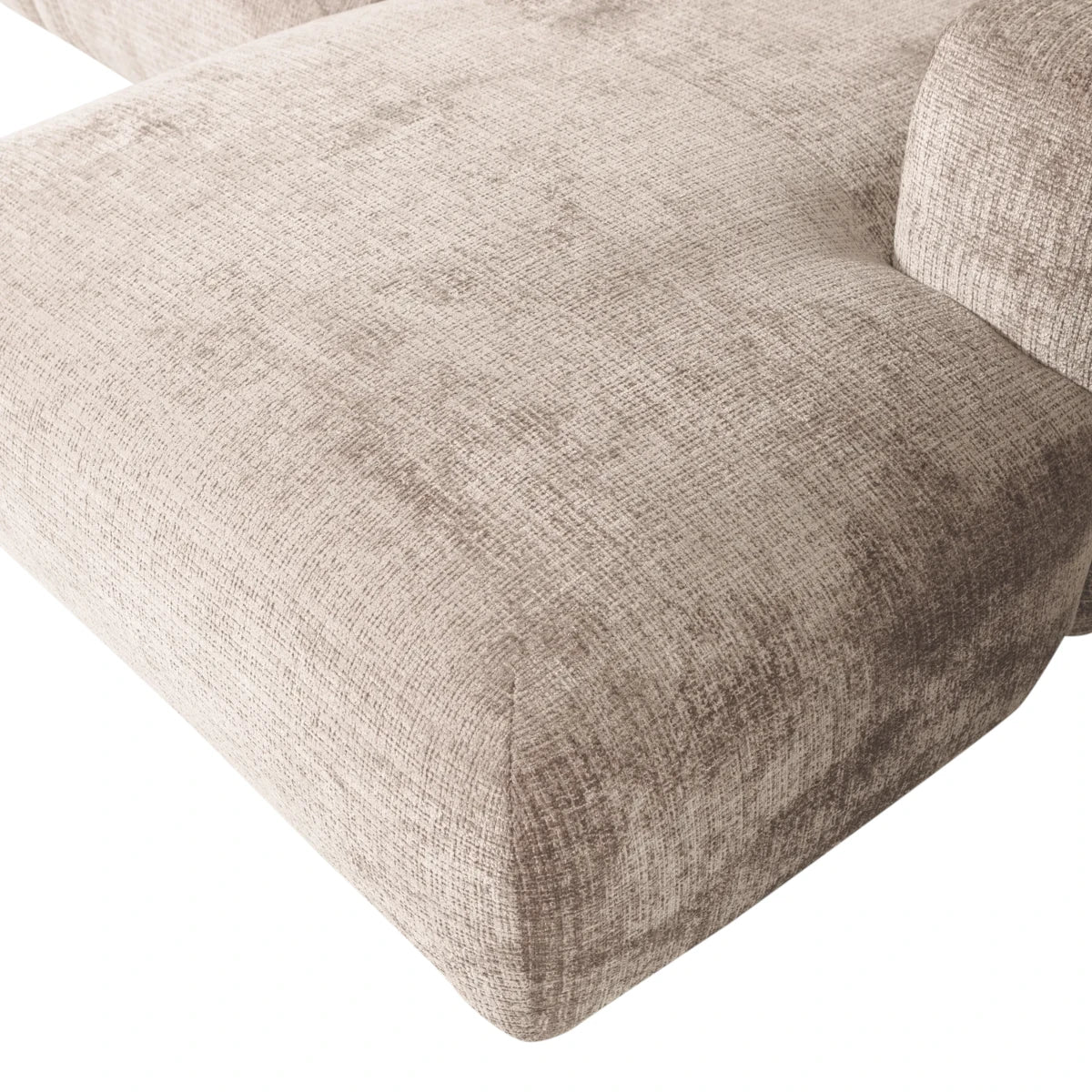 Cloud sofa m/chaiselong - højrevendt - nala chenille natural