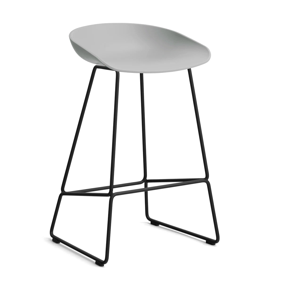 HAY About a Stool - AAS 38 Barstol - Sort Stål - H:65cm