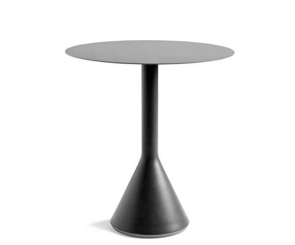 HAY Palissade Cone Table - Dia.70cm. - Anthracite