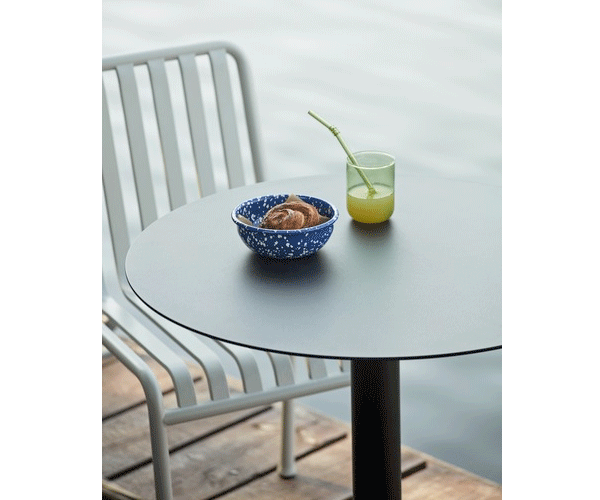 HAY Palissade Cone Table - Dia.70cm. - Anthracite