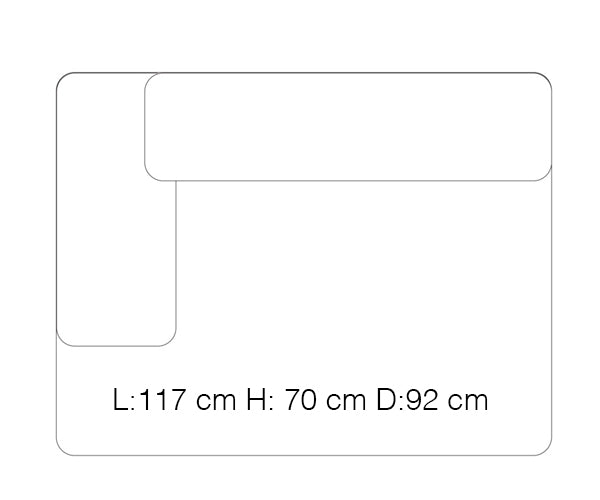 Muuto Connect 3 Pers. Sofa - Remix 123