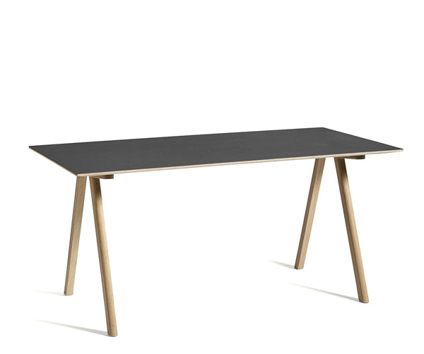 HAY CPH10 Desk - Eg Matlak - Sort Linolium