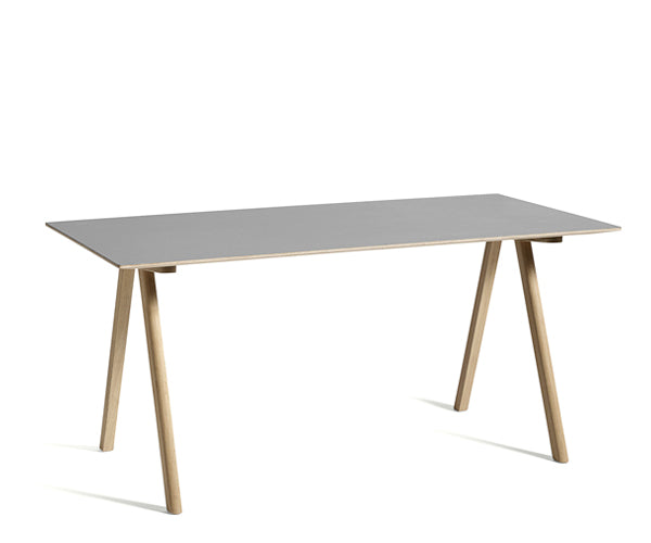 HAY CPH 10 Desk - Eg - Grå Linolium