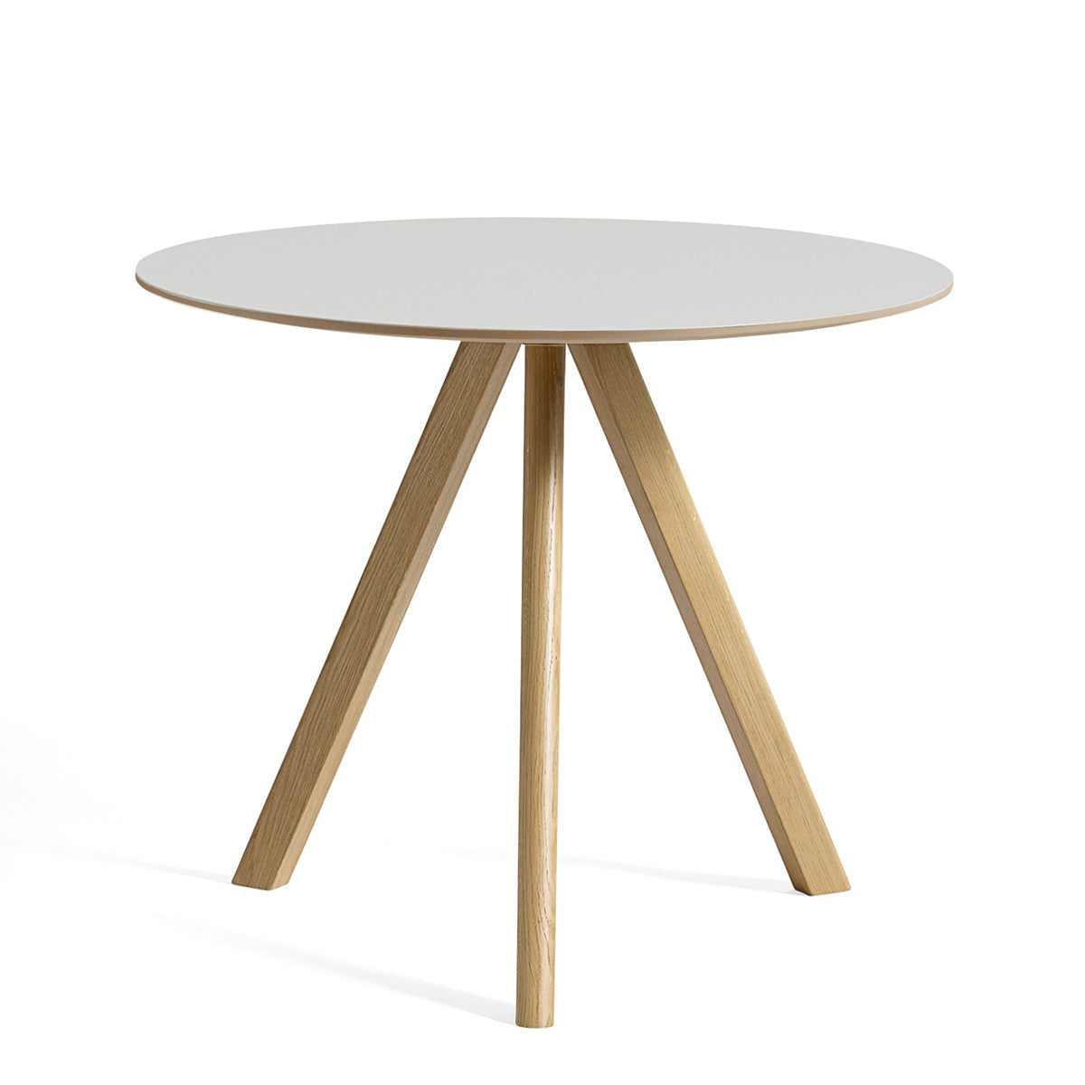 HAY CPH20 Round Table - Ø90cm - Eg - Linolium Top