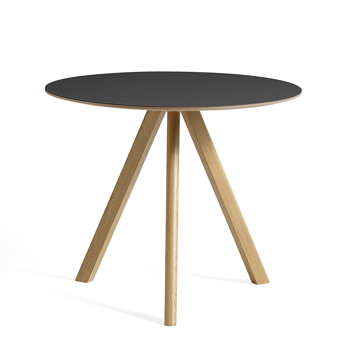 HAY CPH20 Round Table - Ø90cm - Eg - Linolium Top