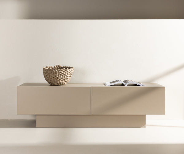 Venture Design Cuenca TV møbel - beige - 45x160