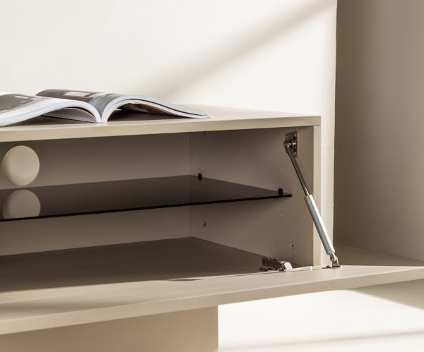 Venture Design Cuenca TV møbel - beige - 45x160