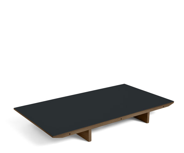 HAY CPH30 Tillægsplade - Valnød - Sort Linolium - B:90cm.