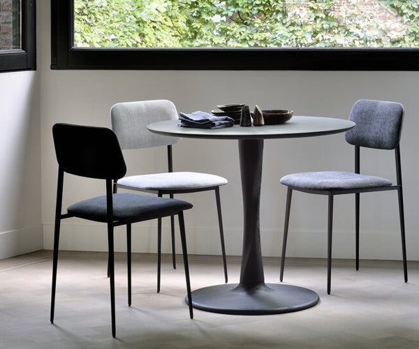Ethnicraft DC Dining Chair - Dark Grey