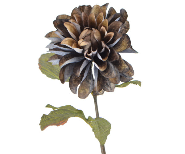 Deko Florale Dahlia - blue/beige