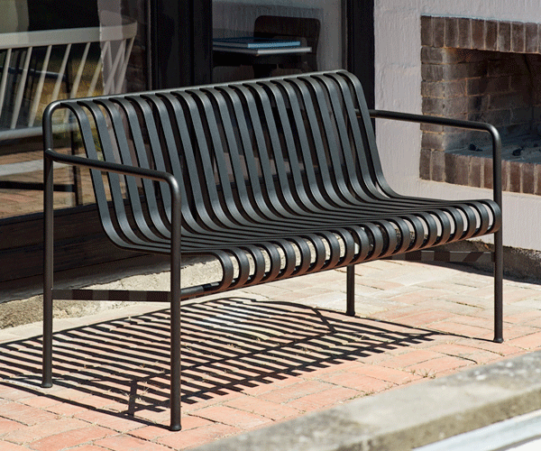 HAY Palissade Dining Bench - Anthracite