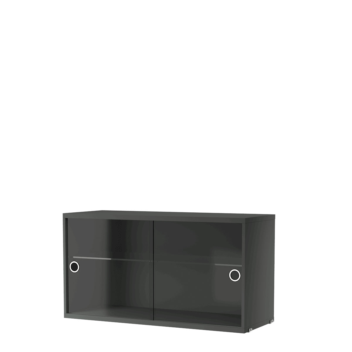 String Display Cabinet 78x42x30 Dark grey