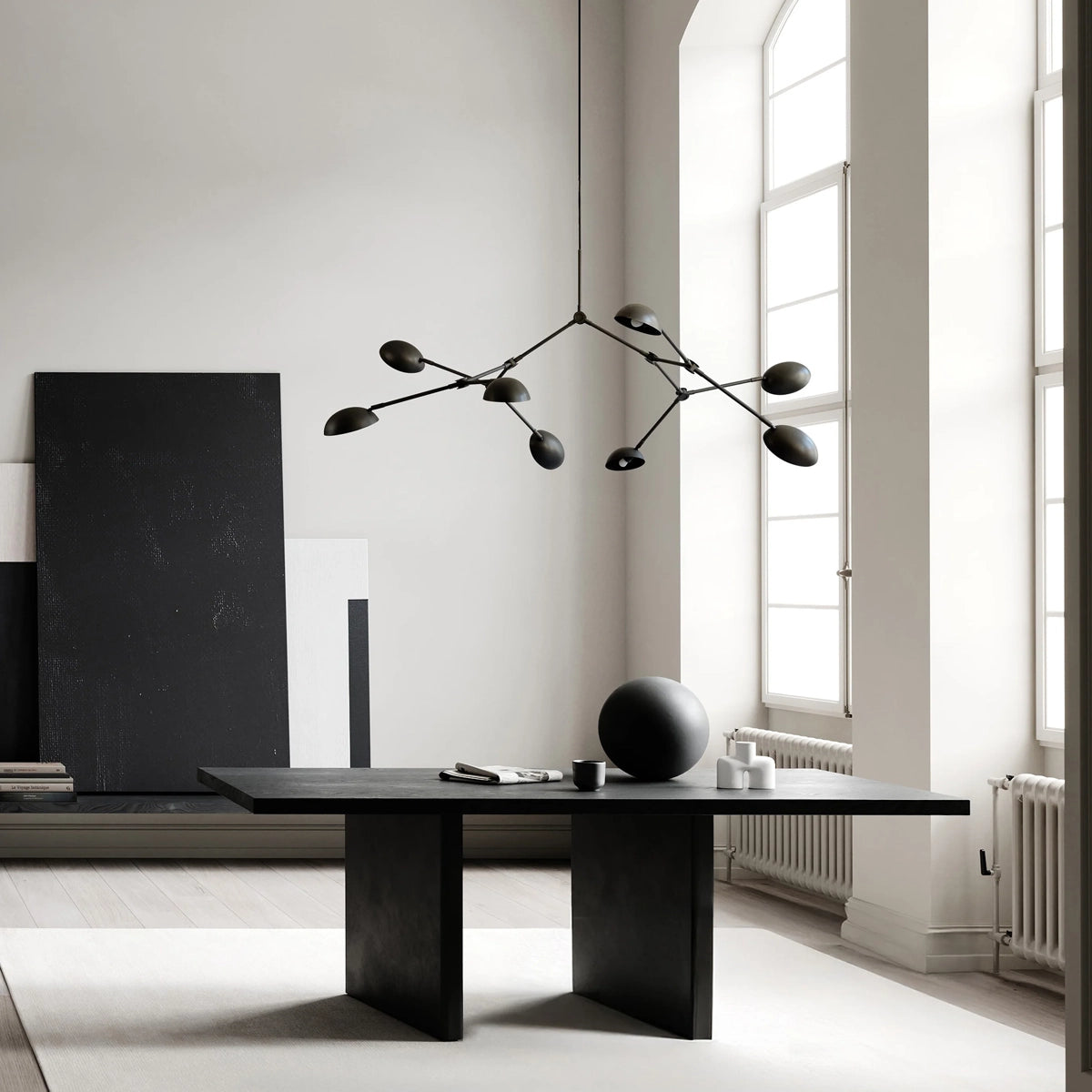 101 CPH Drop Chandelier - bronze