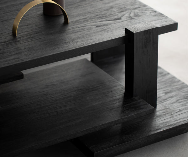 Ethnicraft Teak Abstract Coffee Table