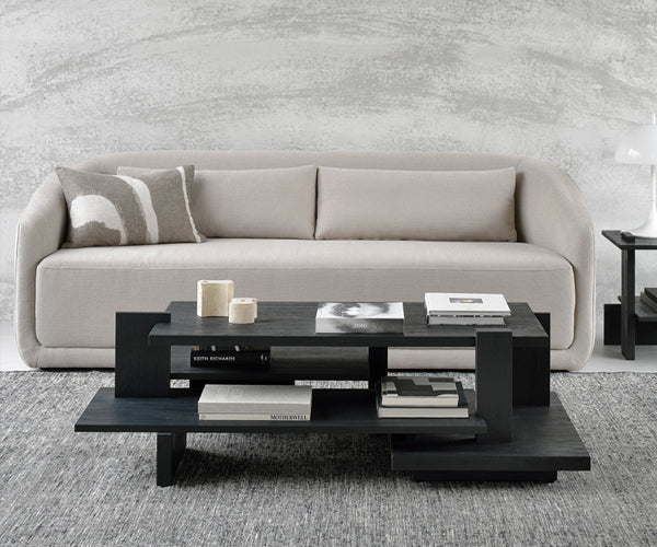 Ethnicraft Teak Abstract Coffee Table