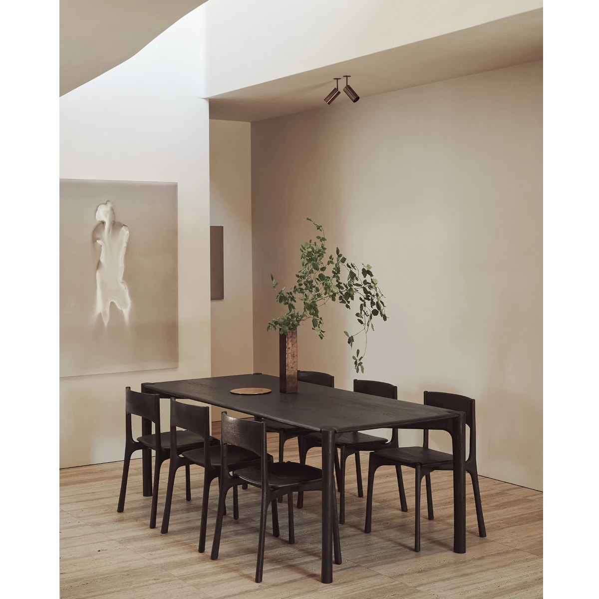 Ethnicraft PI Spisestol - Teak - Dark Brown