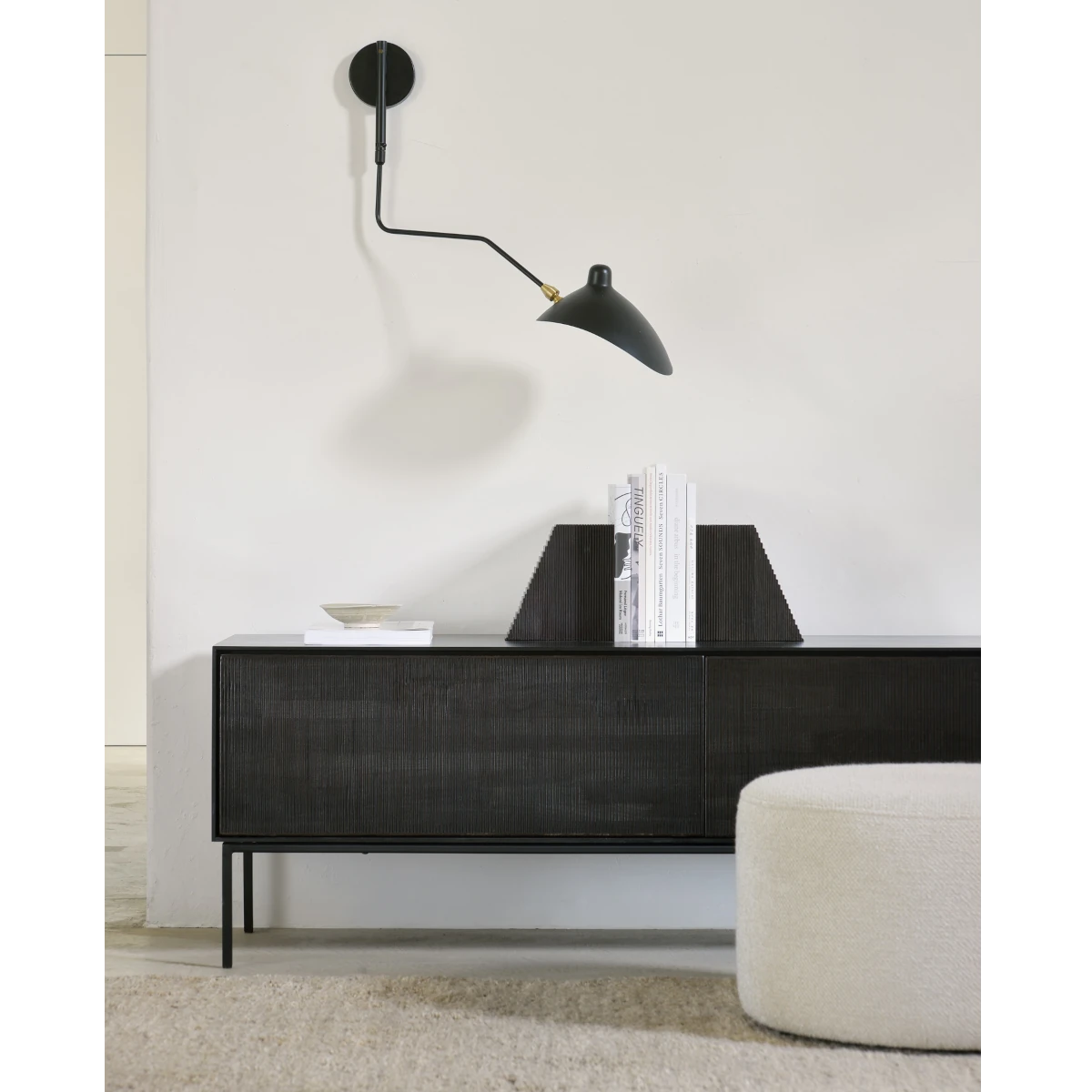 Ethnicraft Grooves TV-skænk - 162 cm