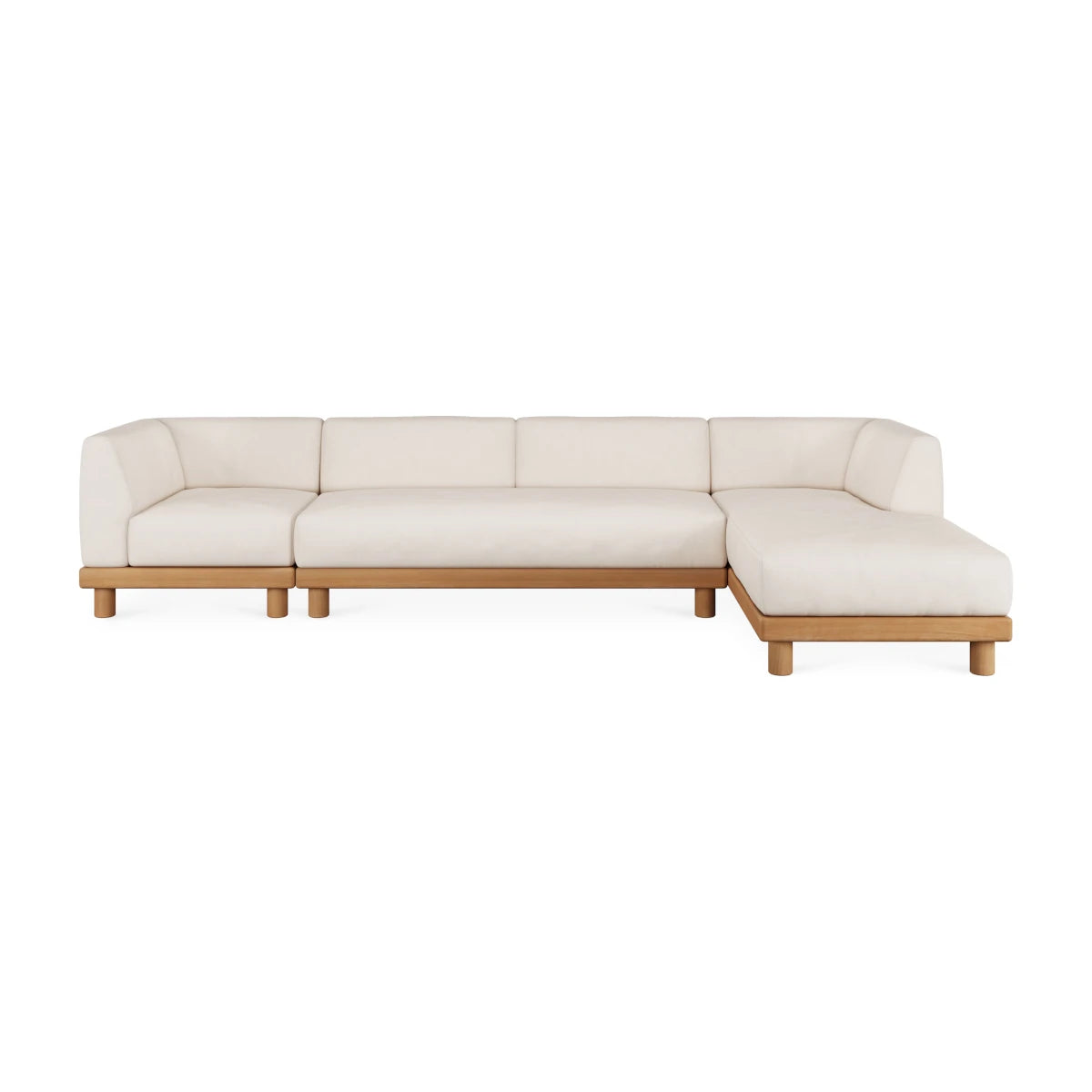 Ethnicraft Monocle Outdoor Modular Sofa Set 2 - 332x166cm.