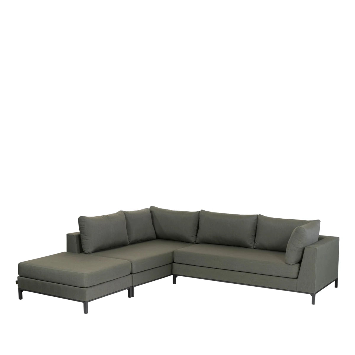 Exotan Sicilie Outdoor sofa - green - venstrevendt