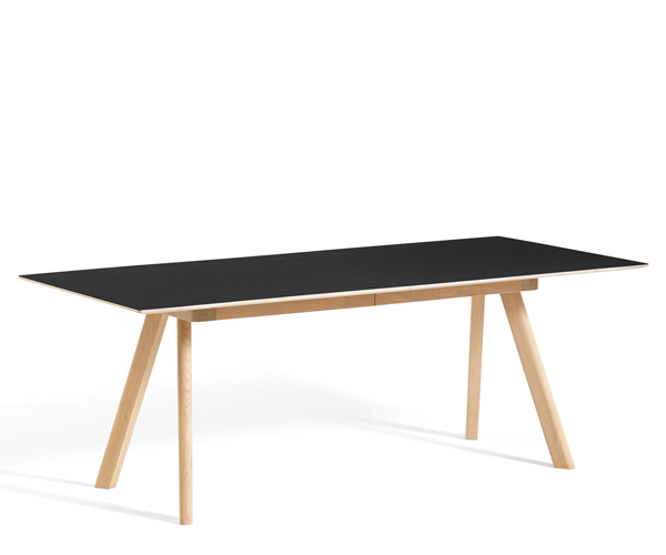 HAY CPH30 Udtræksbord - 250-450x90cm. - Eg Matlak - Linolium