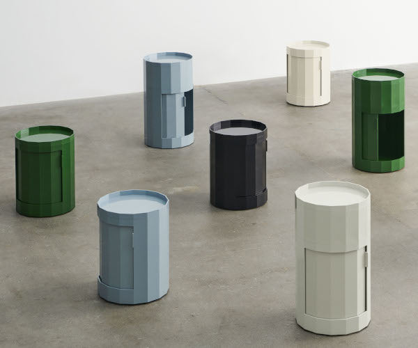 HAY Facet Cabinet - Low - Spinach Green