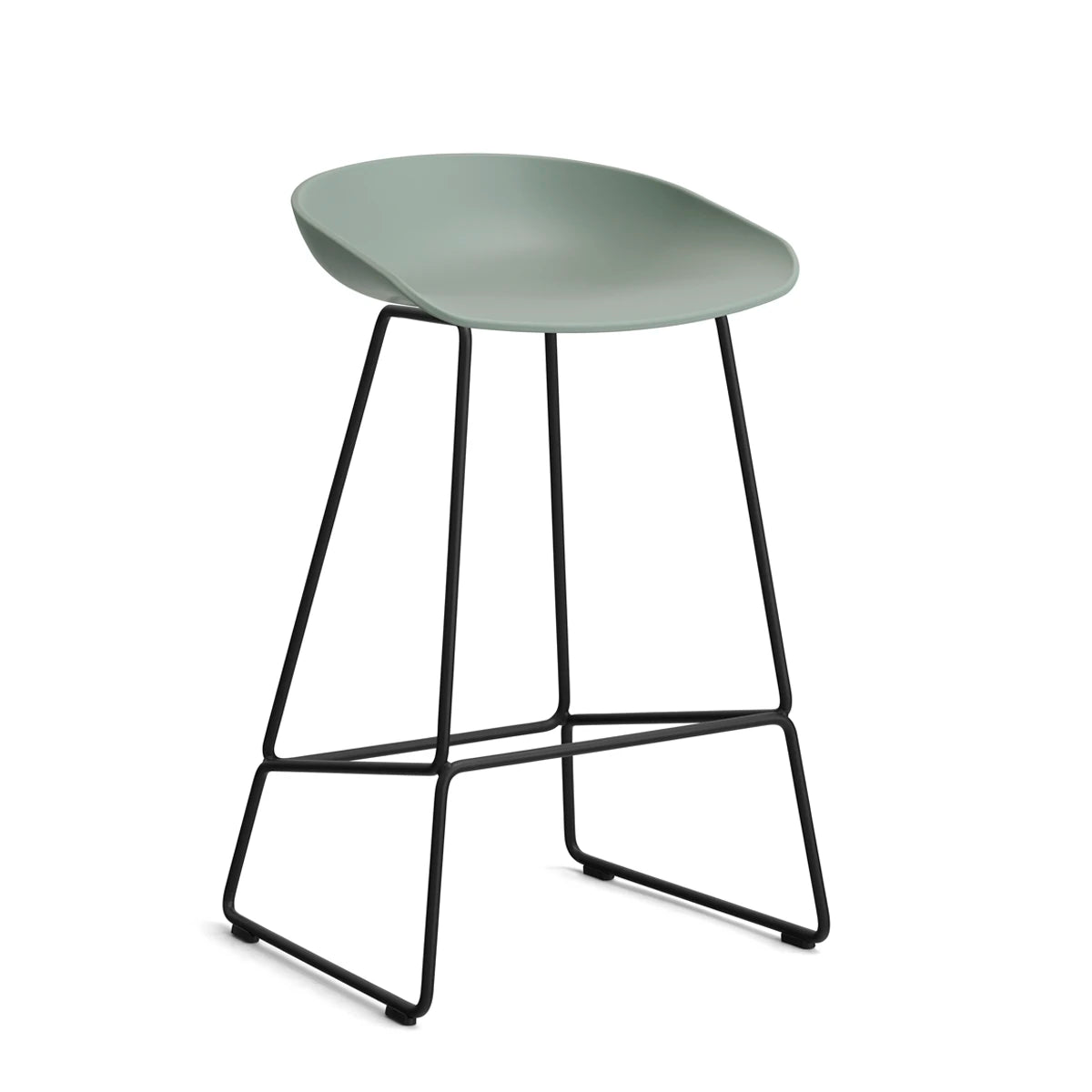 HAY About a Stool - AAS 38 Barstol - Sort Stål - H:65cm