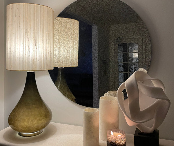 flavia lampe beige silke renata lampe