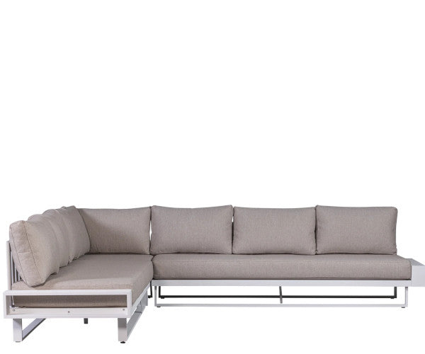 Exotan Flint Outdoor hjørnesofa - white / natural
