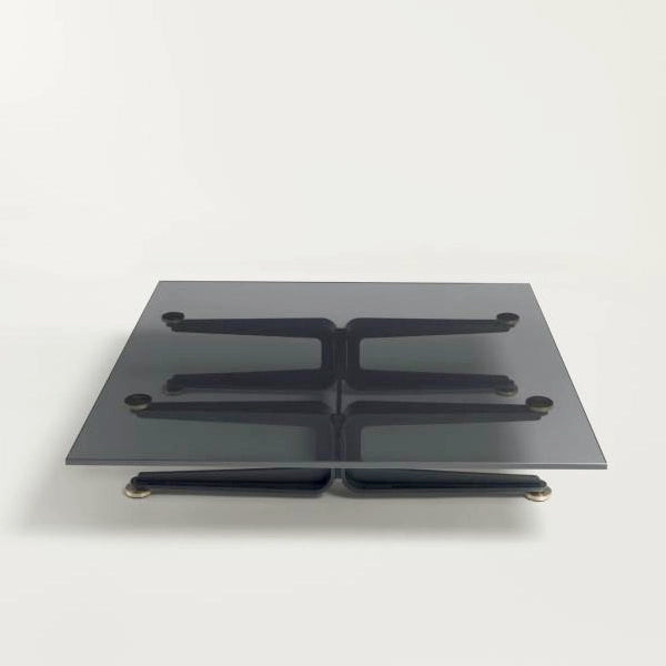 Living Divani Floyd-Hi Table - 145x145 - Smoked Glass