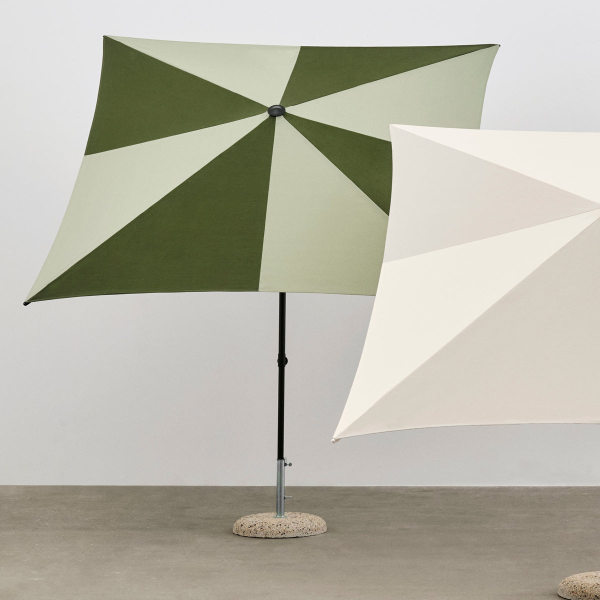 HAY Terrazza Parasol Base - 35kg - Concrete Stone