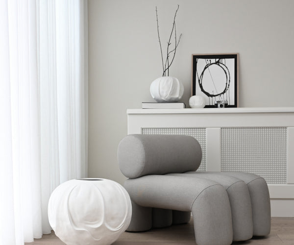 101 CPH Orimono vase- medio - bone white
