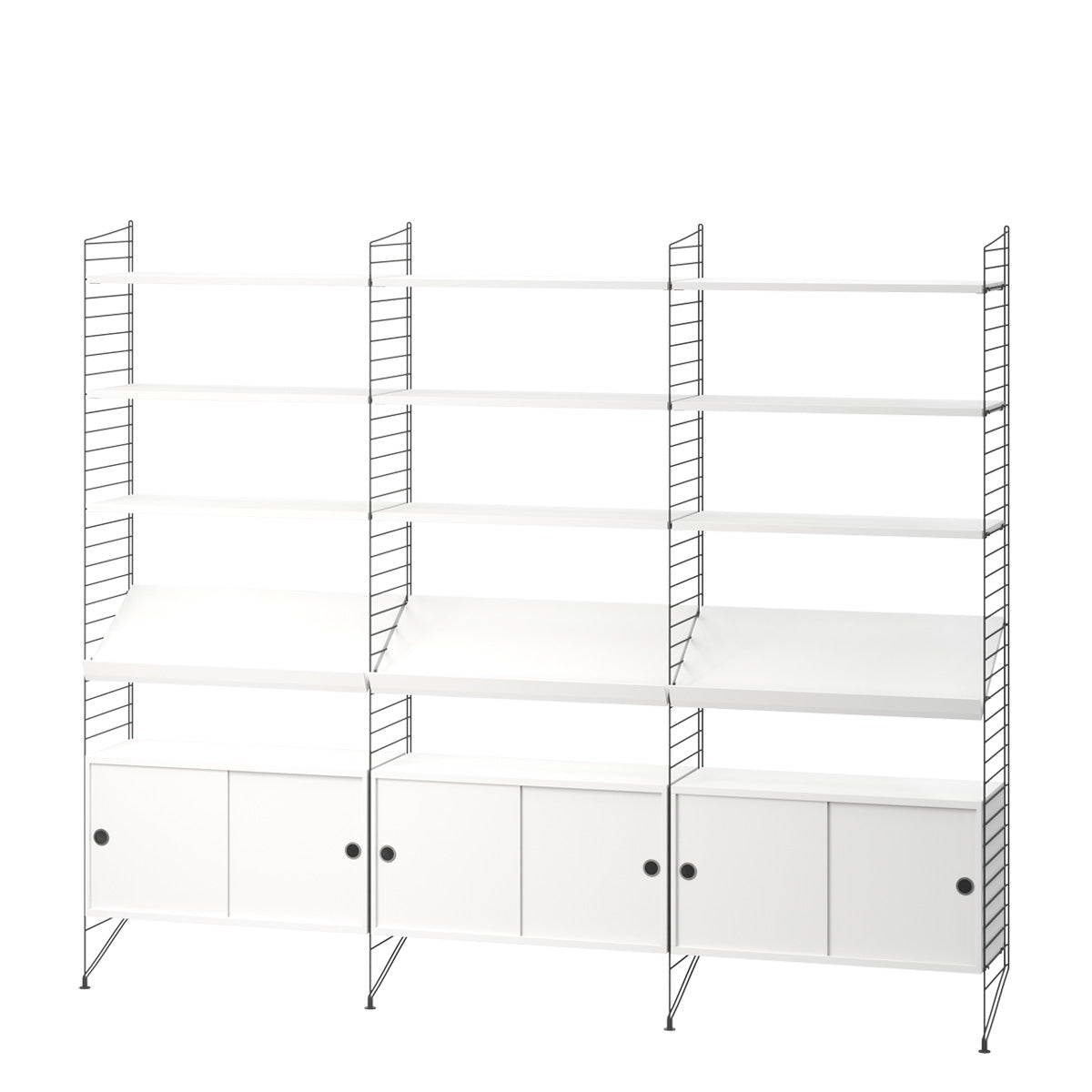 String Living Room G - White