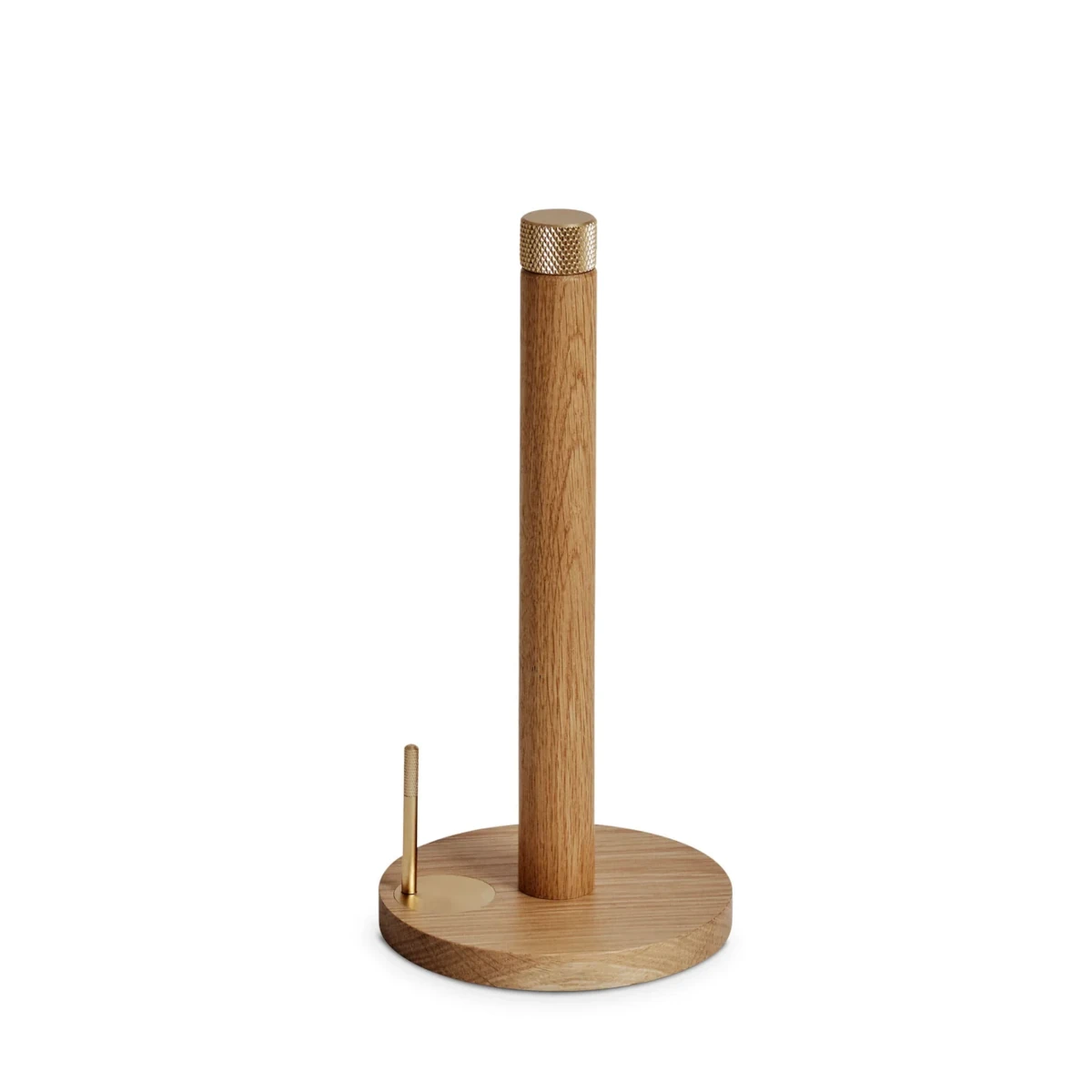 Gejst Sina køkkenrulleholder - lys eg/messing