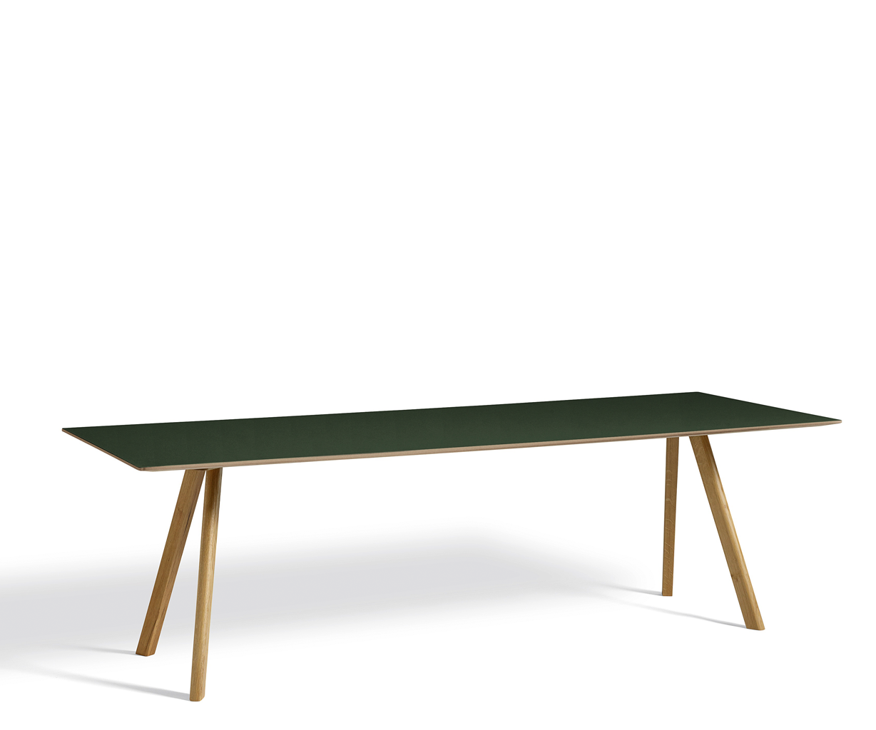 HAY CPH30 2.0 Table - 250x90cm - Grøn Linolium - Matlak