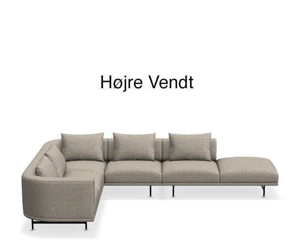 Vipp 632 Chimney Hjørnesofa - Safire 04