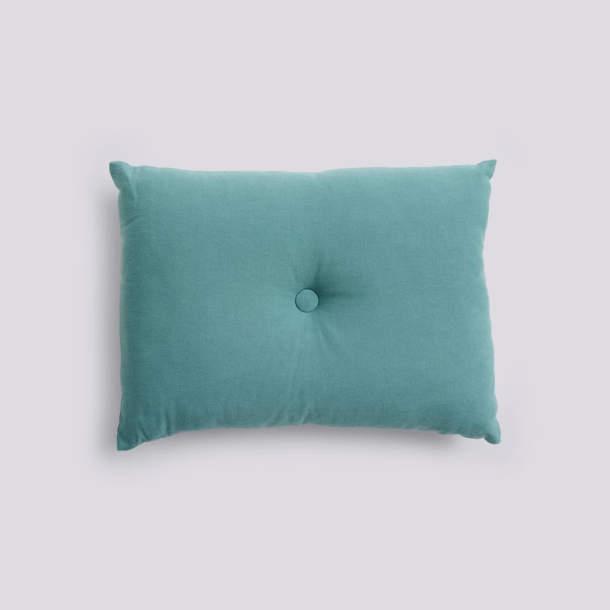 HAY Dot Cushion - Linen - Petrol