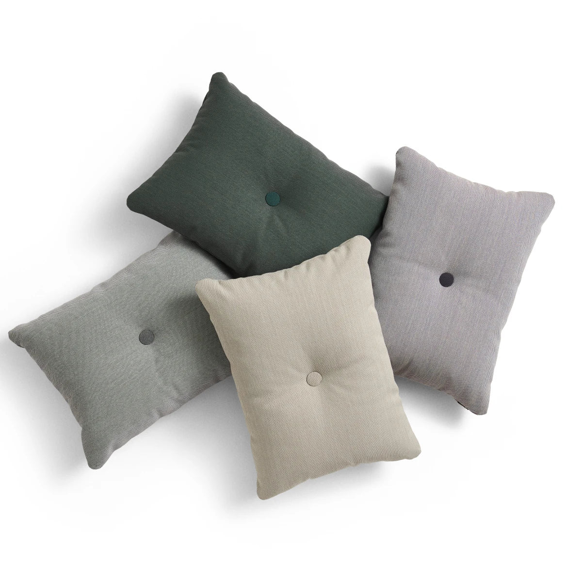 HAY Dot Cushion - Steelcut Trio - Green