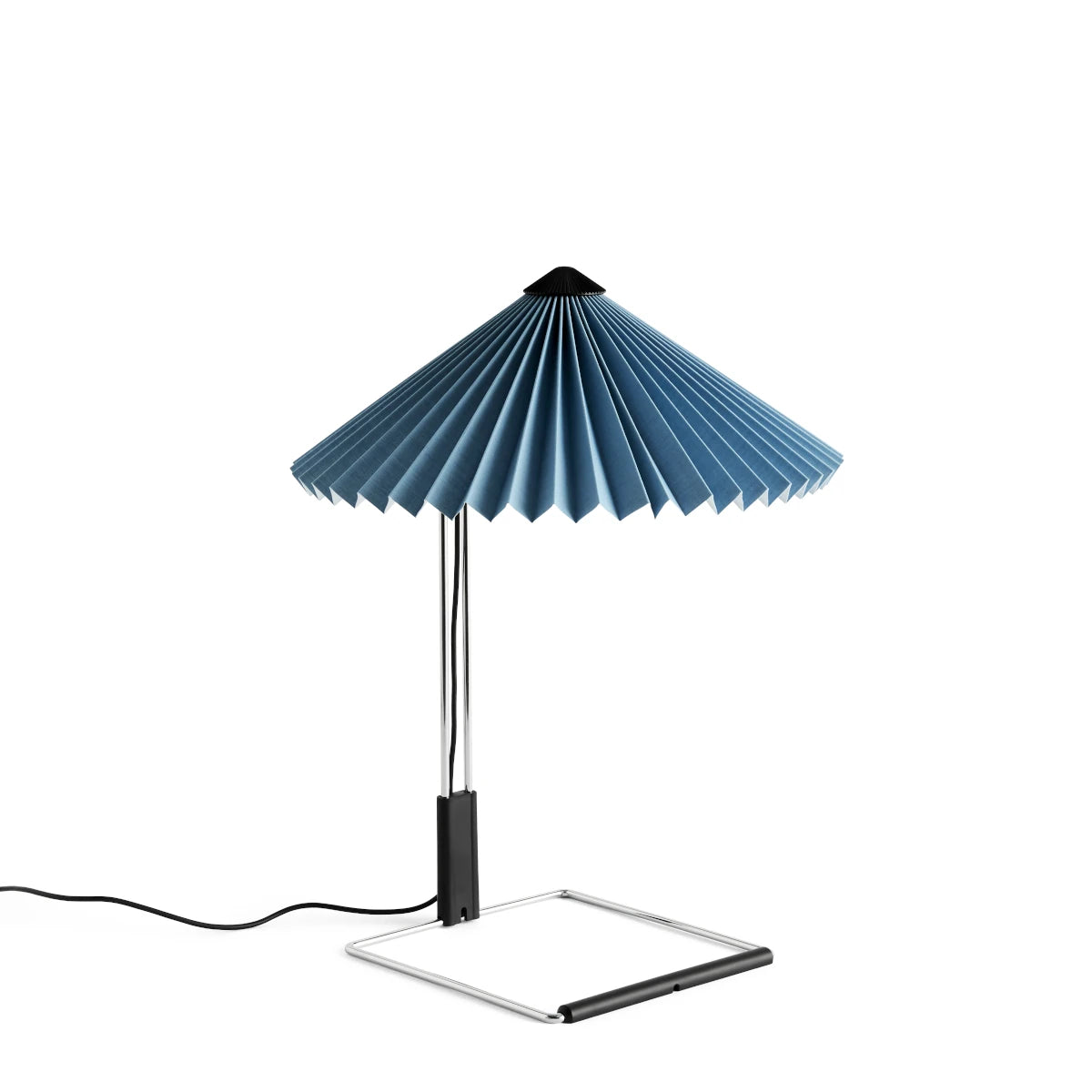 HAY Matin Bordlampe - Small - Blue/Mirror