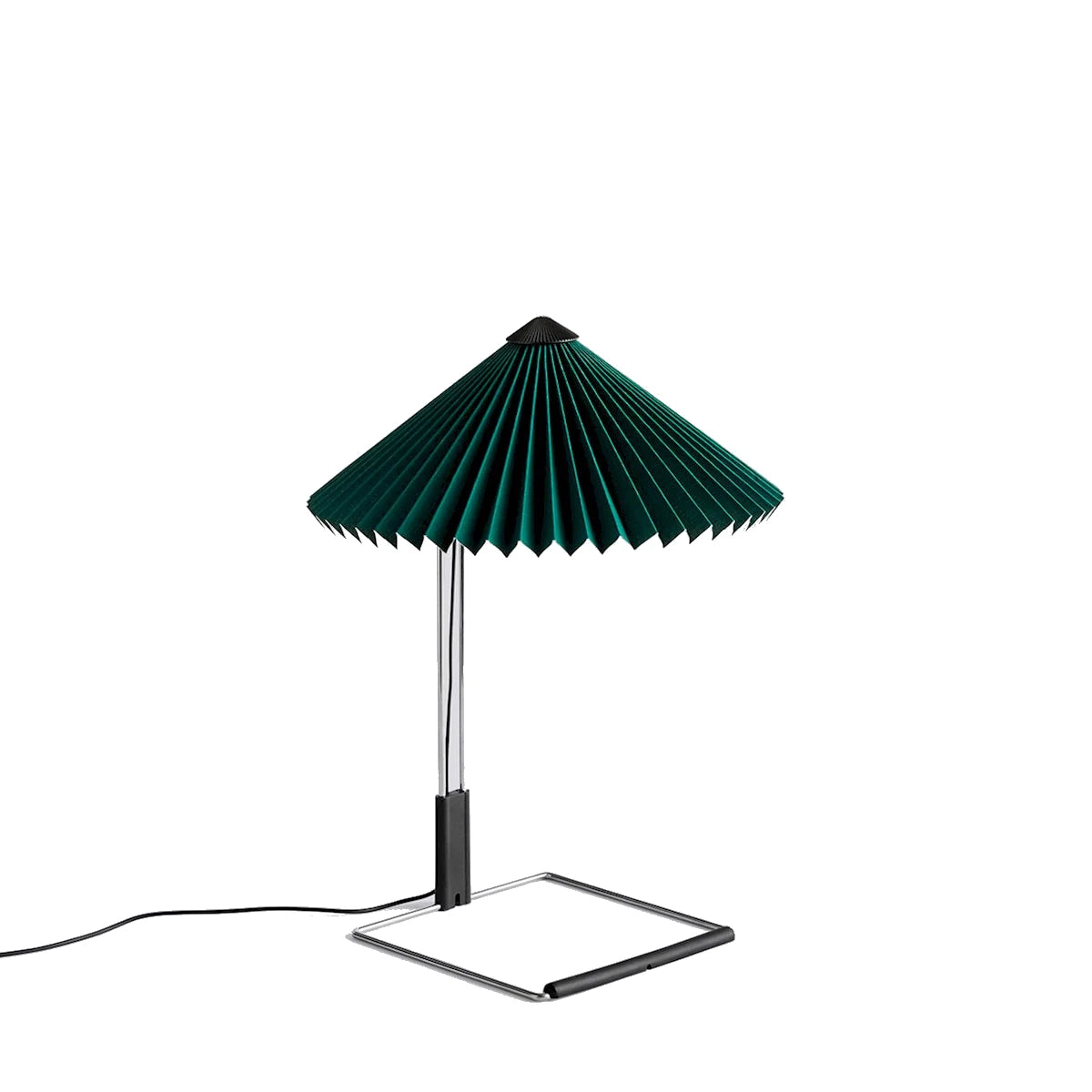 HAY Matin Bordlampe - Small - Green/Mirror