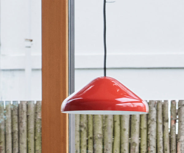 HAY Pao Steel Pendant Lampe 230 - Red