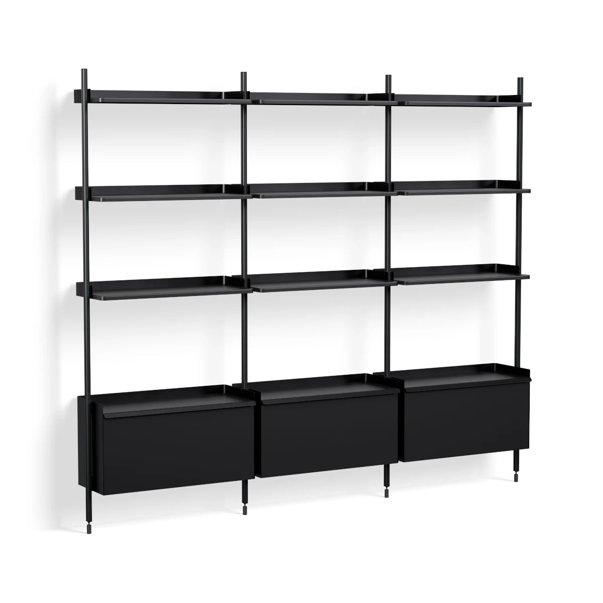 HAY Pier System - 133 3 Columns - Black
