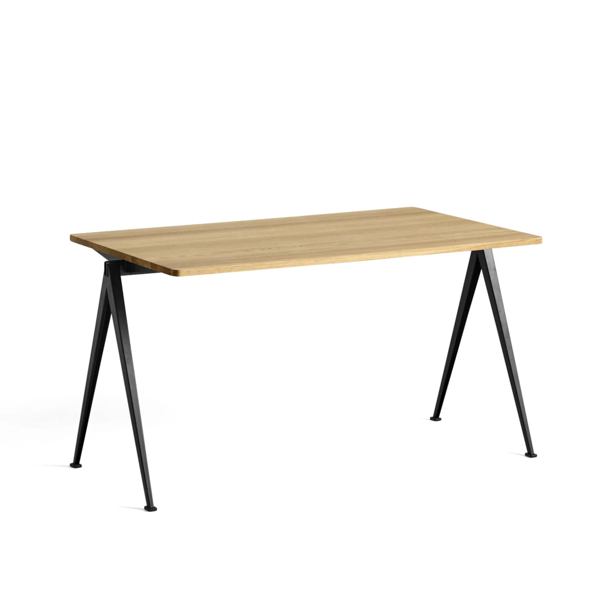 HAY Pyramid Table 01 - 140x65cm - Olieret Eg - Sort