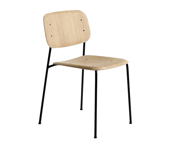 HAY Soft Edge 10 Spisestol - natur eg Stål Ben