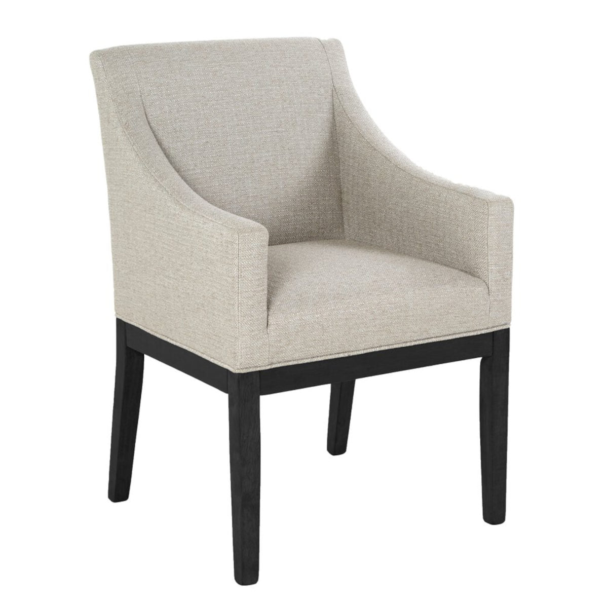 Holmen Shetland spisestol - m/arm - beige