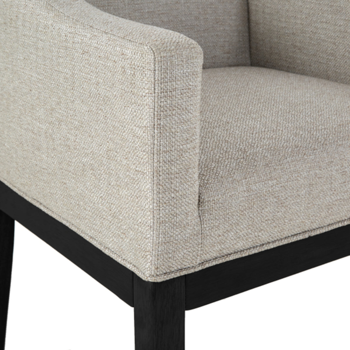 Holmen Shetland spisestol - m/arm - beige