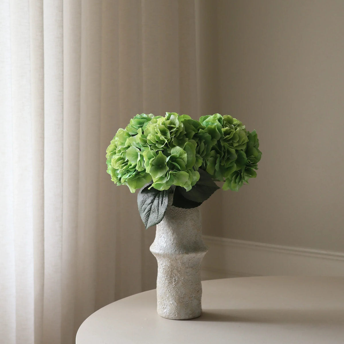 Botané Hydrangea blomst - bright green
