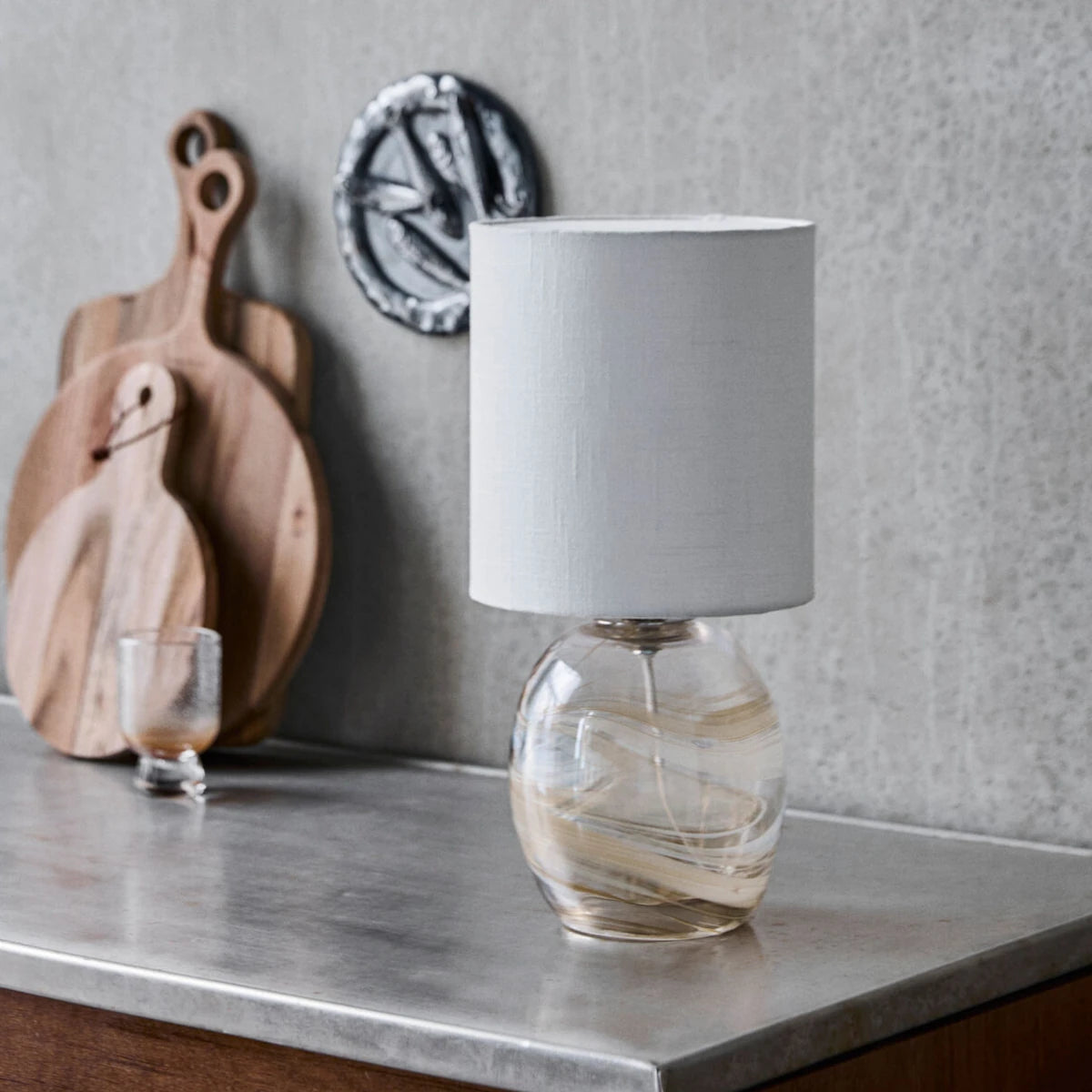 House Doctor Hite bordlampe - ivory