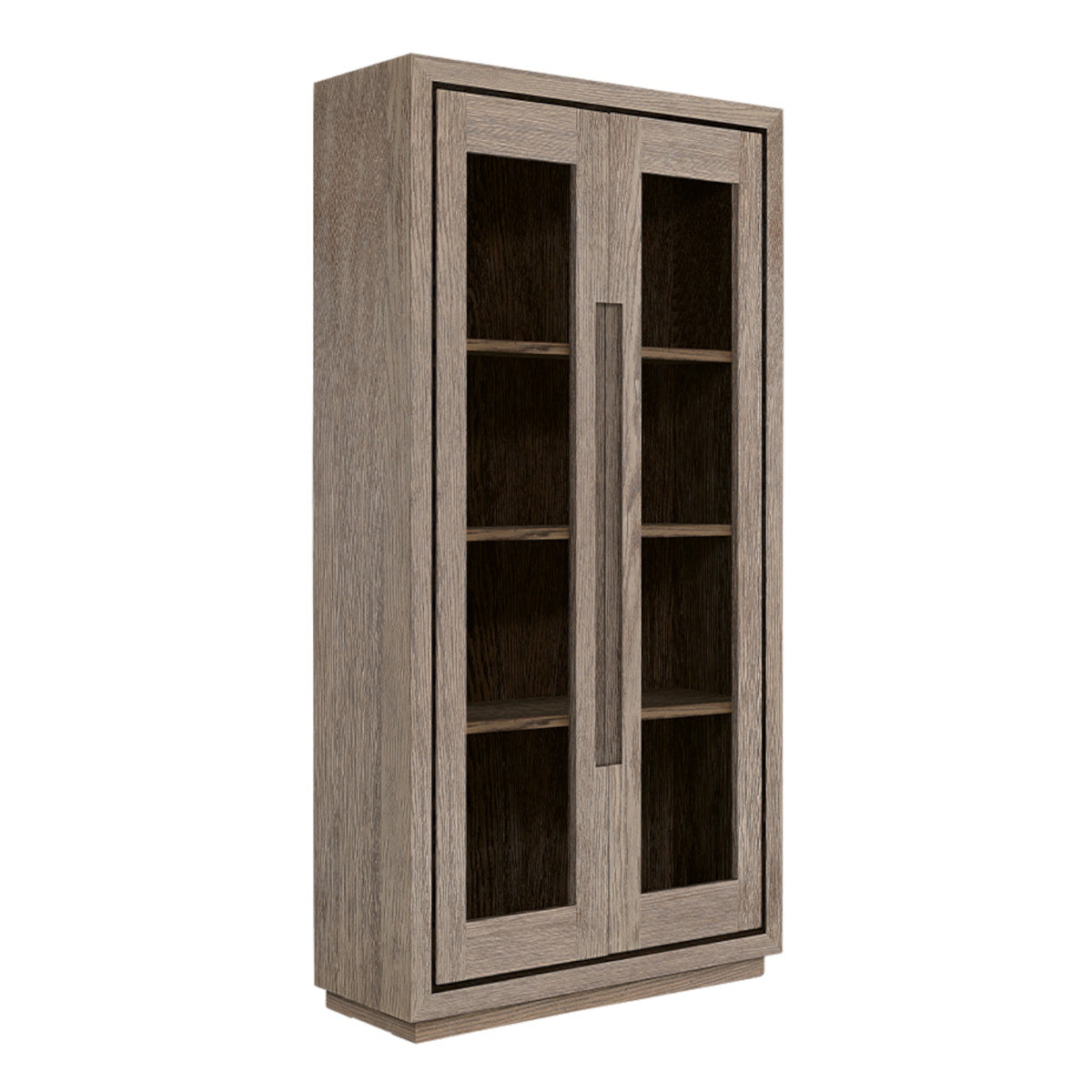 Artwood Hunter vitrineskab - 200x100x40 - antique grey
